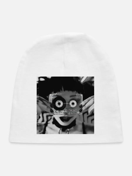 Back to the Tape - Baby Cap - white - Front