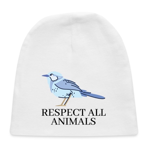 RESPECT ALL ANIMALS (Blue Bird) - Baby Cap