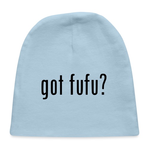 gotfufu-black - Baby Cap