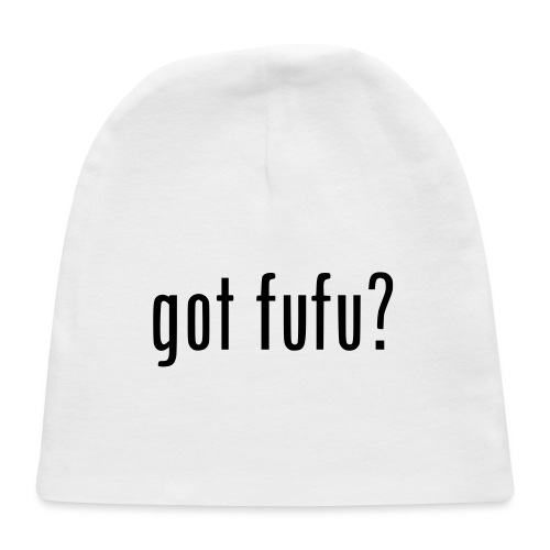 gotfufu-black - Baby Cap