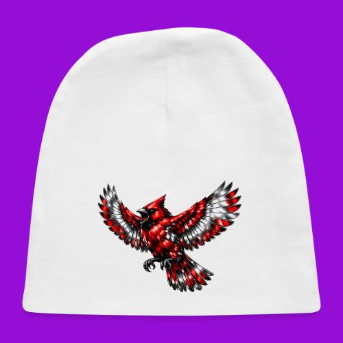 Silver Cardinal in Flight - Baby Cap