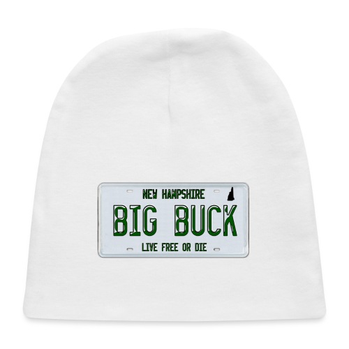 Big Buck NH License Plate Camo - Baby Cap