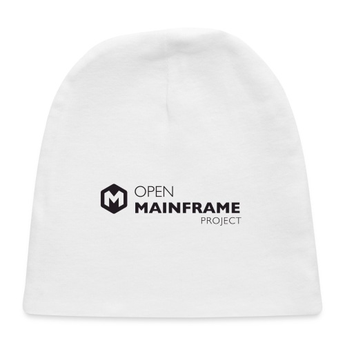 Open Mainframe Project - Black Logo - Baby Cap