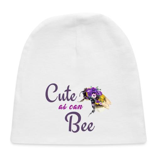 Cute as can bee - Baby Cap