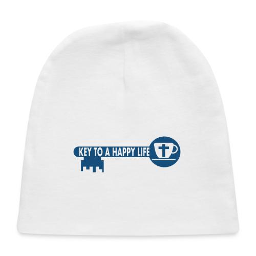 Jesus and Coffee the key to a happy life - Baby Cap