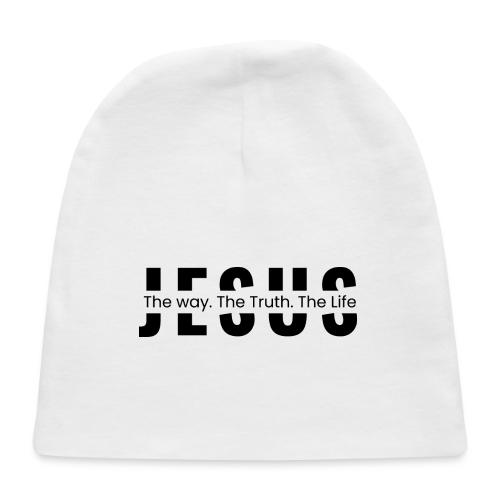 Jesus the Truth and the Life Bible Verse Merch - Baby Cap