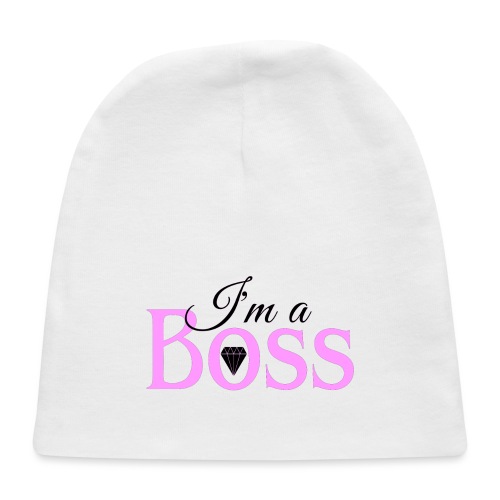 I'm A Boss Pink Baby - Baby Cap