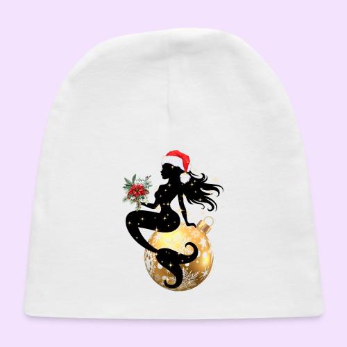 Merry Mermaid - Christmas Edition Design - Baby Cap