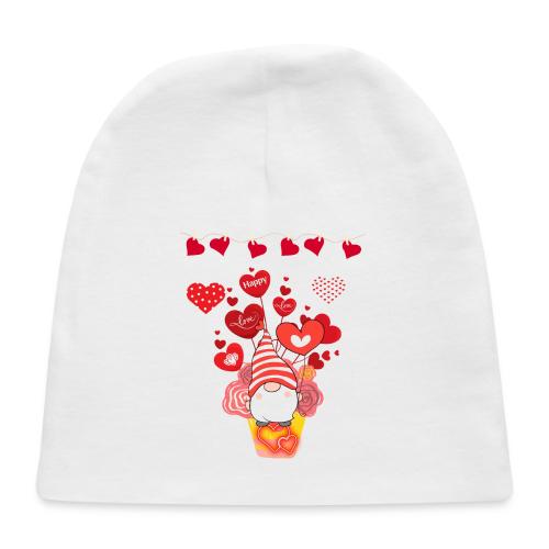 Design wrapped in love hearts, vibrating in love. - Baby Cap