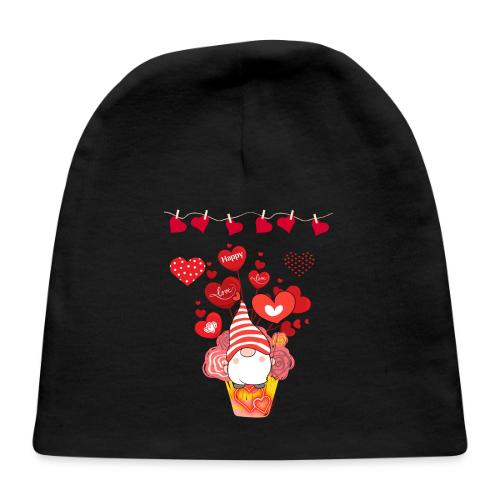 Design wrapped in love hearts, vibrating in love. - Baby Cap