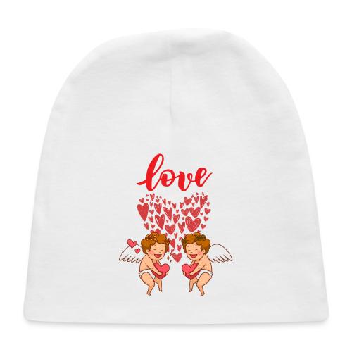 Cupid Love Designs, cupid love angel vibration. - Baby Cap