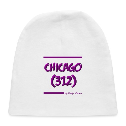 CHICAGO 312 PURPLE - Baby Cap