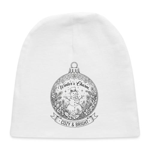 Festive Snowman T-Shirt - Baby Cap