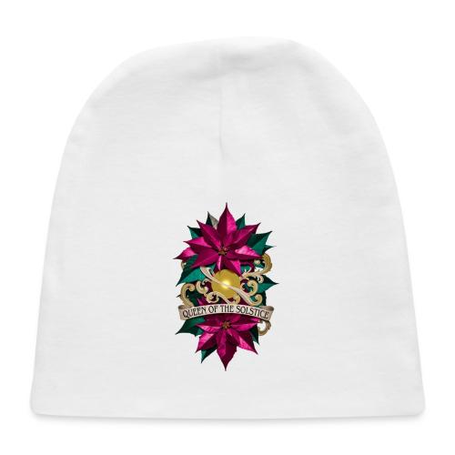 Queen of the Solstice Poinsettia T-Shirt - Baby Cap