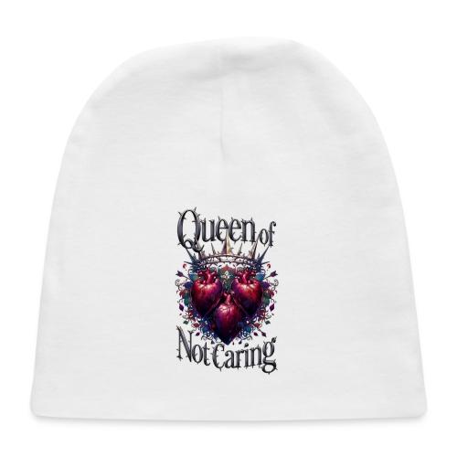 Queen of Not Caring T-Shirt - Baby Cap