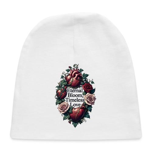 Eternal Bloom Timeless Love Entwined Hearts T-Shir - Baby Cap