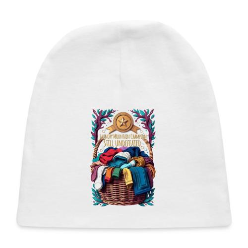 Laundry Mountain Champion Tee | Still Undefeated - Baby Cap