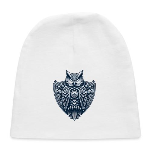 Night Watch Owl T Shirt, Sarcastic Dad Gift - Baby Cap