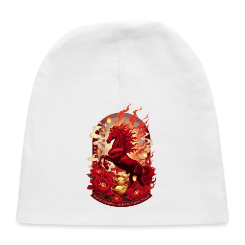 Year of the Horse Ascent T Shirt, Lunar New Year - Baby Cap