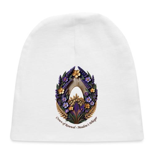 Easter Meadow Crown Renewal T Shirt, Spring Gift - Baby Cap