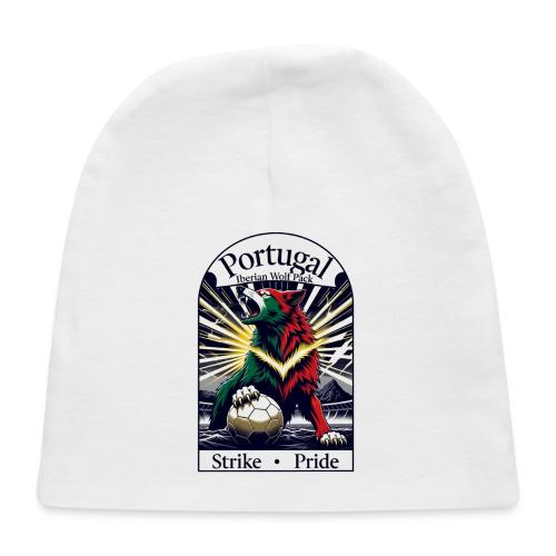 Portugal Iberian Wolf Soccer T Shirt, Pride Gift - Baby Cap