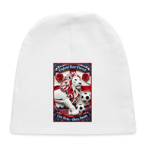 England Lion Soccer T Shirt, Football Pride Gift - Baby Cap