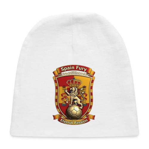 Spain Lion Fury T-Shirt, Spanish Crest Gift - Baby Cap