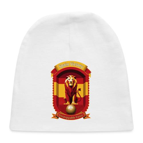 Spain Lion Victory T-Shirt, Flag Pride Crest Gift - Baby Cap