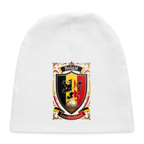 Belgium Lion Crest T-Shirt, Belgian Flag Gift - Baby Cap