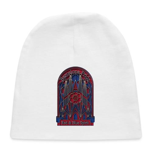 Barcelona Scarlet Pride T Shirt, Vibrant City Gift - Baby Cap