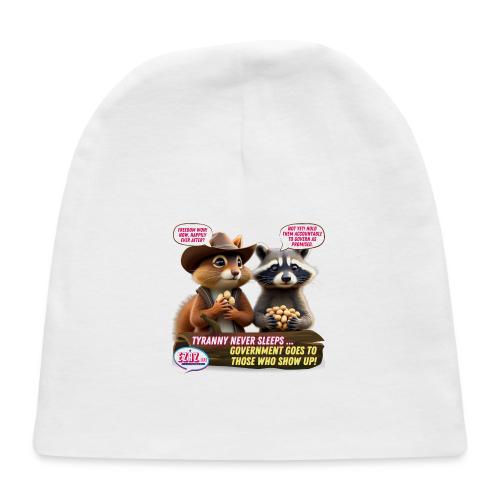 Freedom Squirrel and Raccoon - Baby Cap