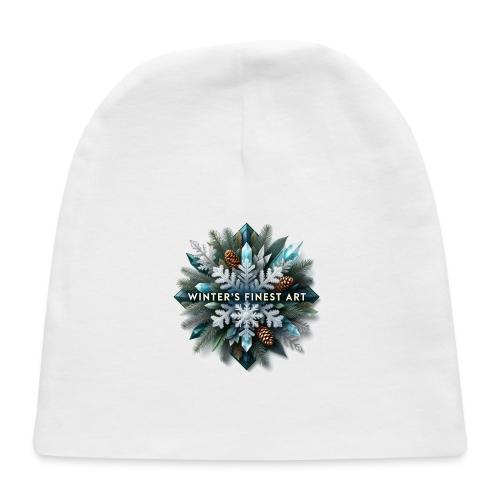 Intricate Frozen Evergreen T-Shirt - Baby Cap