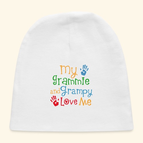 Grammie and Grampy Love Me - Baby Cap