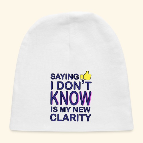 new clarity - Baby Cap