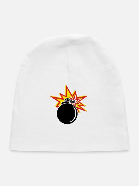 The Bomb - Baby Cap - white - Front