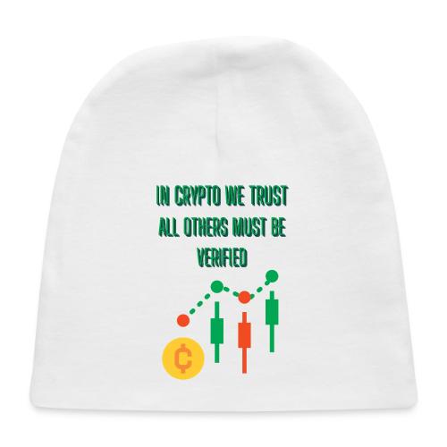 Sarcastic Bitcoin Investor T-shirt - Baby Cap