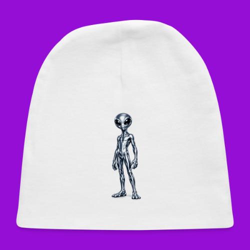 Silver Alien - Baby Cap