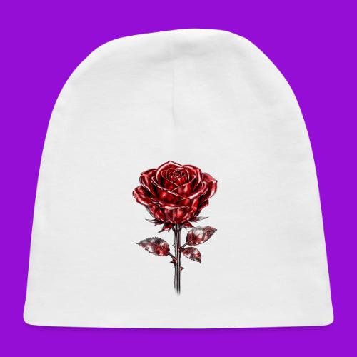 Silver Rose - Baby Cap