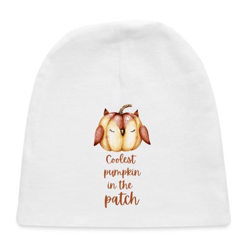Coolest pumpkin in the patch - Baby Cap