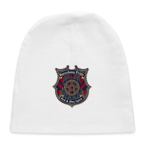 Barcelona Scarlet Pride T Shirt, Soccer City Gift - Baby Cap