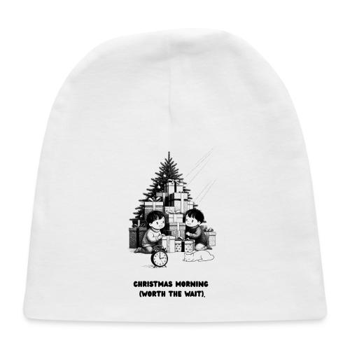 Christmas Morning T-Shirt | Minimalist Kids Gifts - Baby Cap