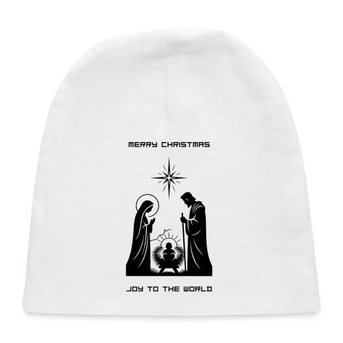 Joy to the World T-Shirt | Minimalist Nativity - Baby Cap