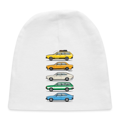 Stack of VAG B1 VDubs and Four Rings - Baby Cap