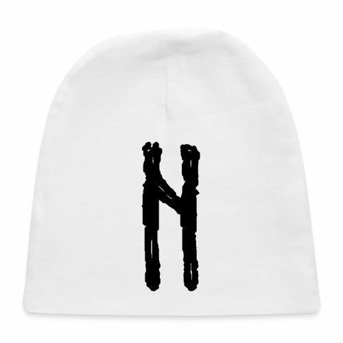 Elder Futhark Rune Hagalaz - Letter H - Baby Cap