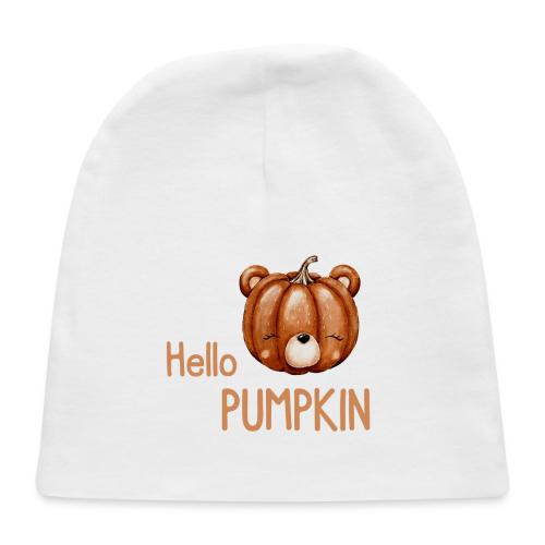 Hello Pumpkin - Baby Cap