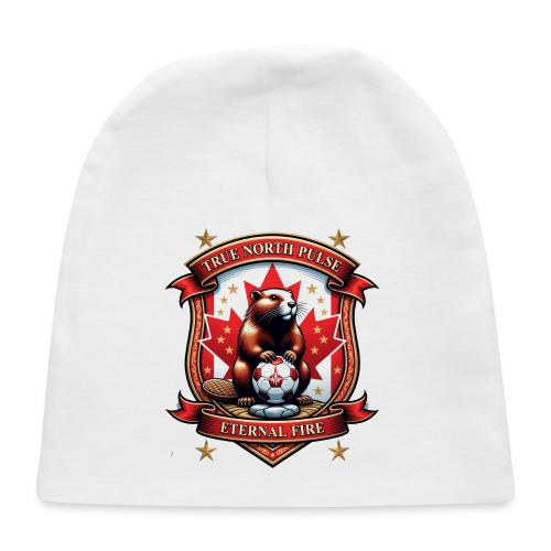 Canada Beaver Crest T-Shirt, Pride Badge Gift - Baby Cap