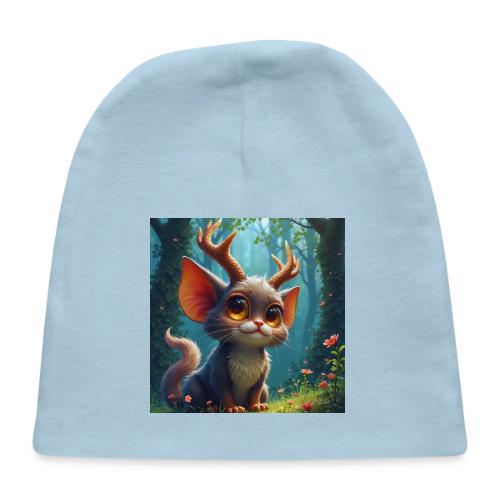 Magical Forest Creature with Deer Horns - Baby Cap