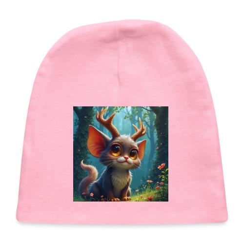 Magical Forest Creature with Deer Horns - Baby Cap