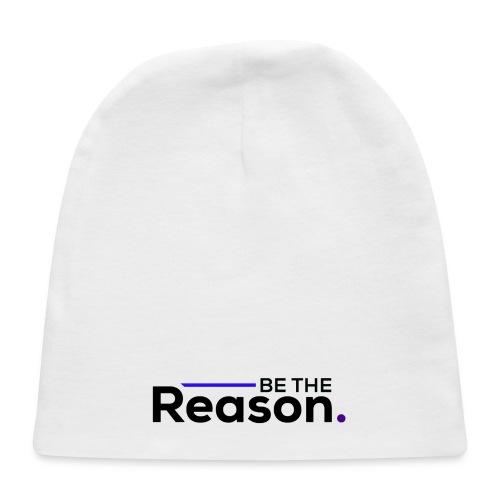 Be the Reason Logo (Black) - Baby Cap
