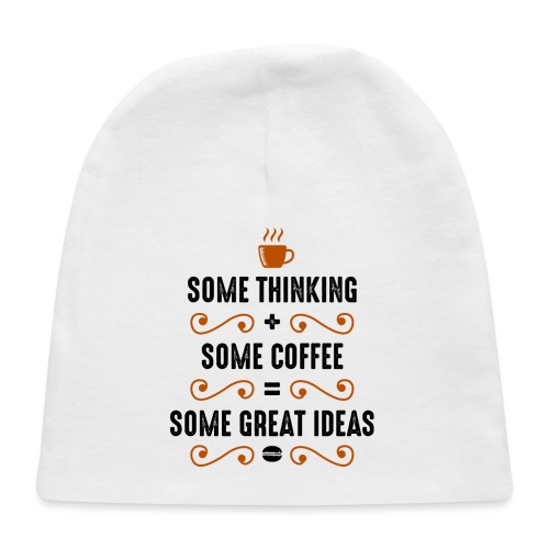some thinking plus some coffee 5262158 - Baby Cap